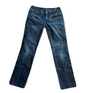 G-Star Raw 27 x 30 Dark Wash New Ford Straight WMN